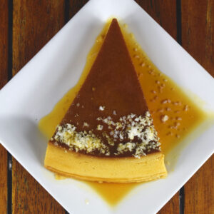 Flan de coco