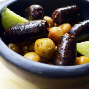 Morcilla con Criolla